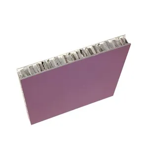 25mm aluminium honungskaka sandwichpaneler för Wal fasader